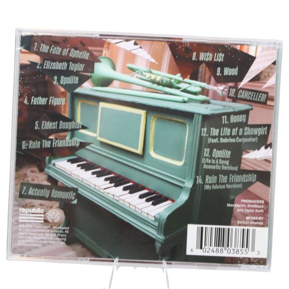 The Life Of A Showgirl CD Taylor Swift Life Is A Song Acoustic Version - Picture 4 of 6